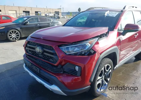2019 Toyota Rav4 Adventure z USA, uszkodzony, nr VIN 2T3J1RFV0KW015606